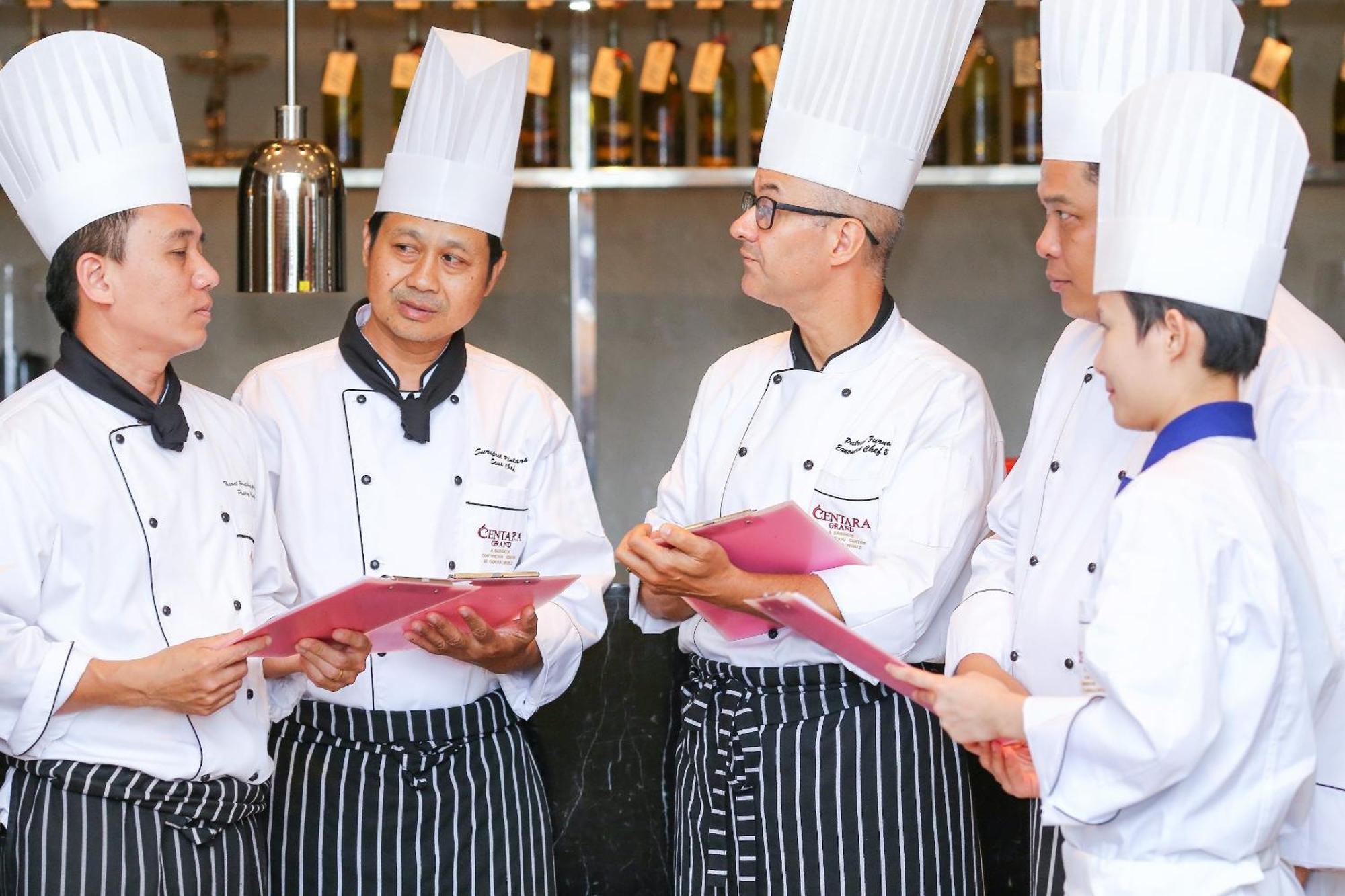 Centara Grand At Centralworld Bangkok Exterior foto Culinary school in China